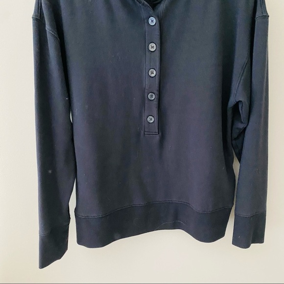 Athleta Pullover Sweater Black Sz XS - Picture 3 of 8